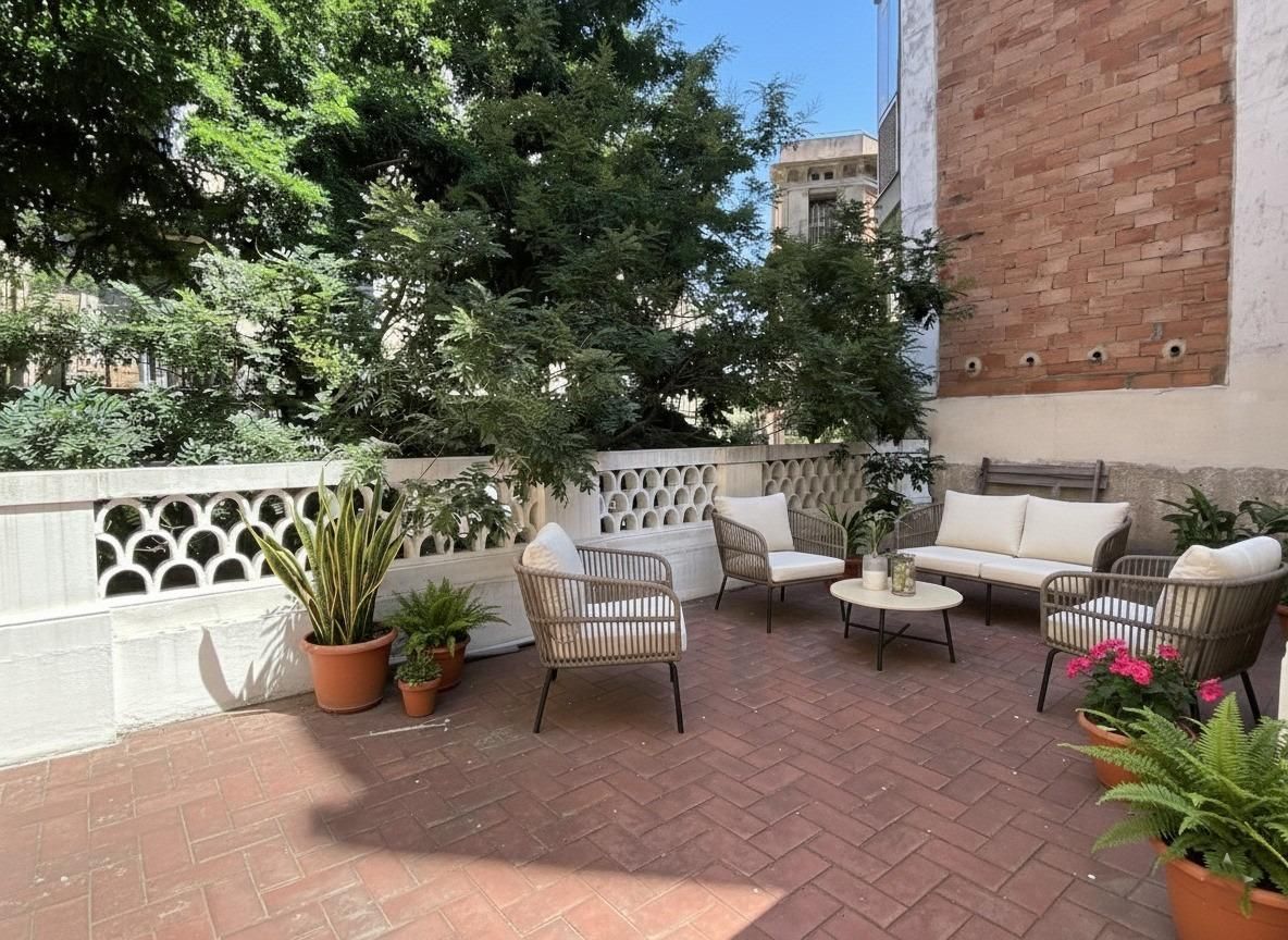 Terrace of House or chalet for sale in  Barcelona Capital  with Air Conditioner and Terrace