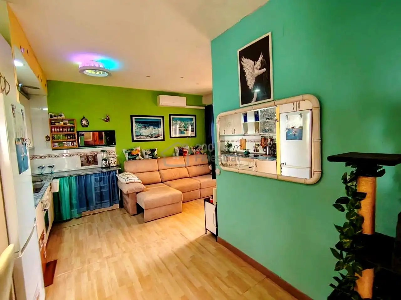Sala de estar de Apartamento en venta en Playa Poniente