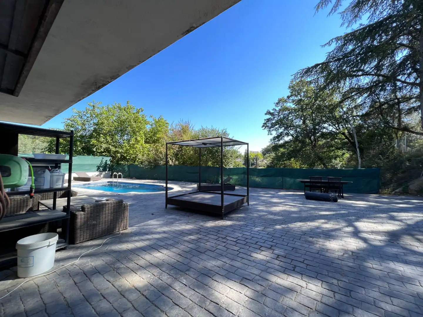 Terraza de Casa o chalet en venta en Vallgorguina con Aire acondicionado, Calefacción y Jardín privado