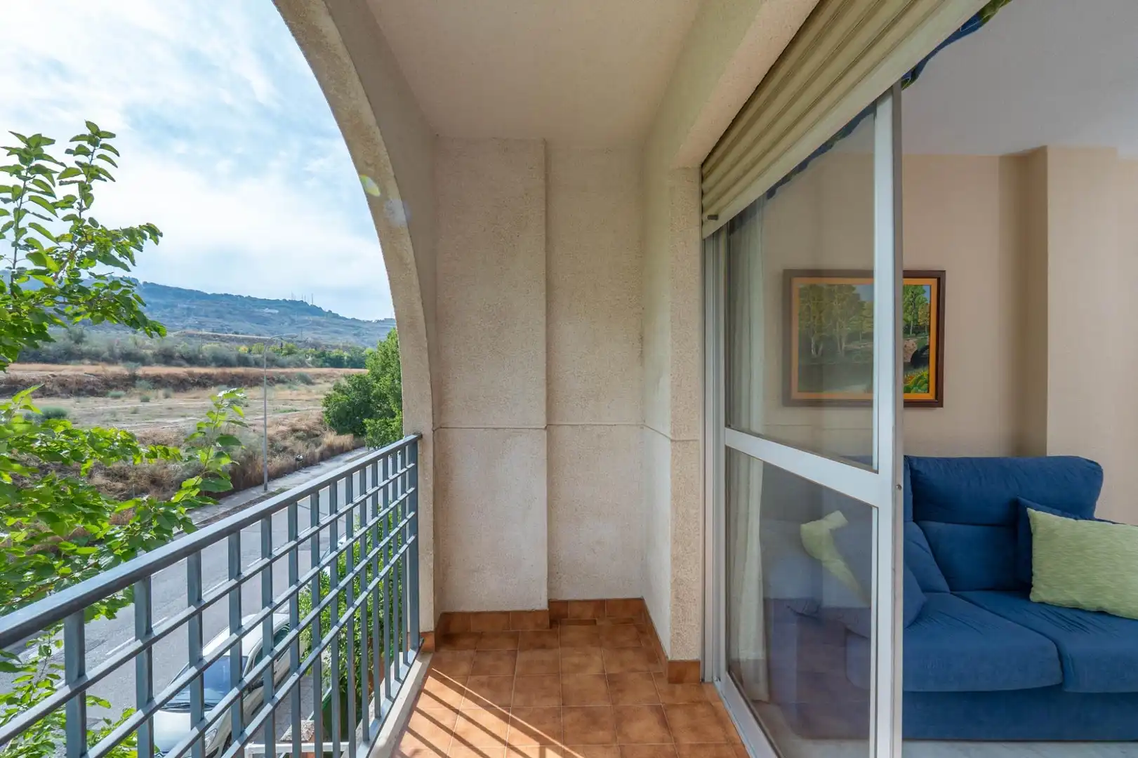 Balcony of Flat for sale in Norte