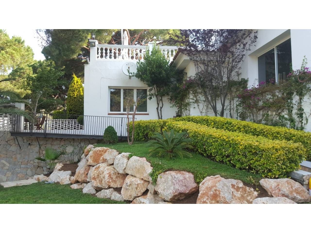 Jardí de Casa o xalet en venda en Lloret de Mar amb Calefacció, Jardí privat i Terrassa