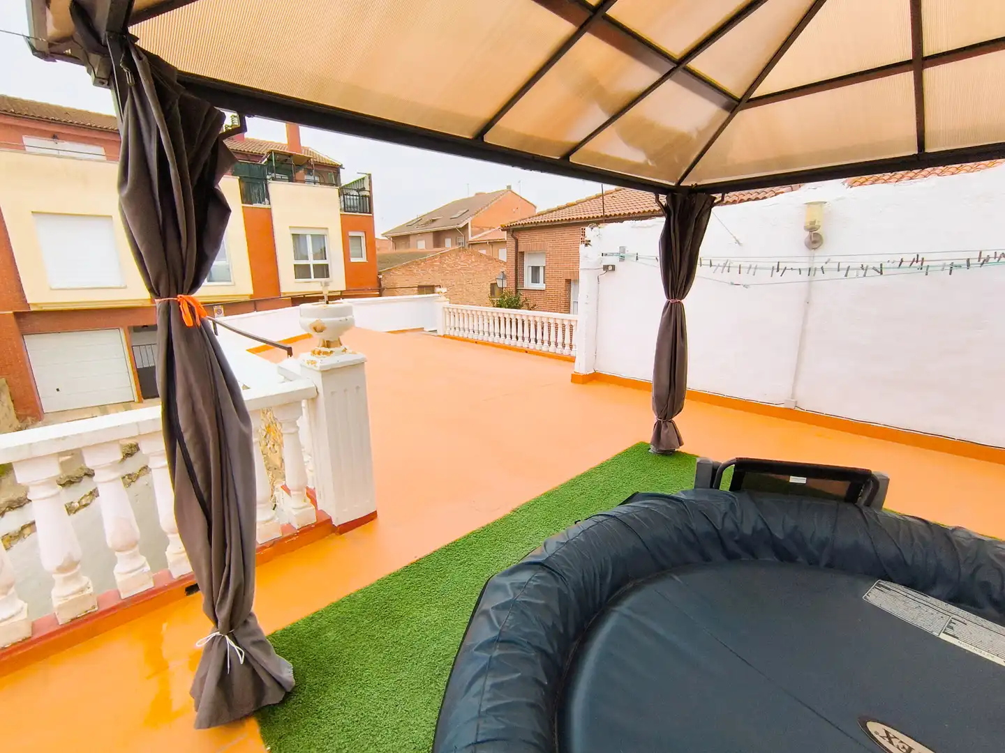 Terraza de Casa o chalet en venta en Palencia con Calefacción, Jardín privado y Terraza