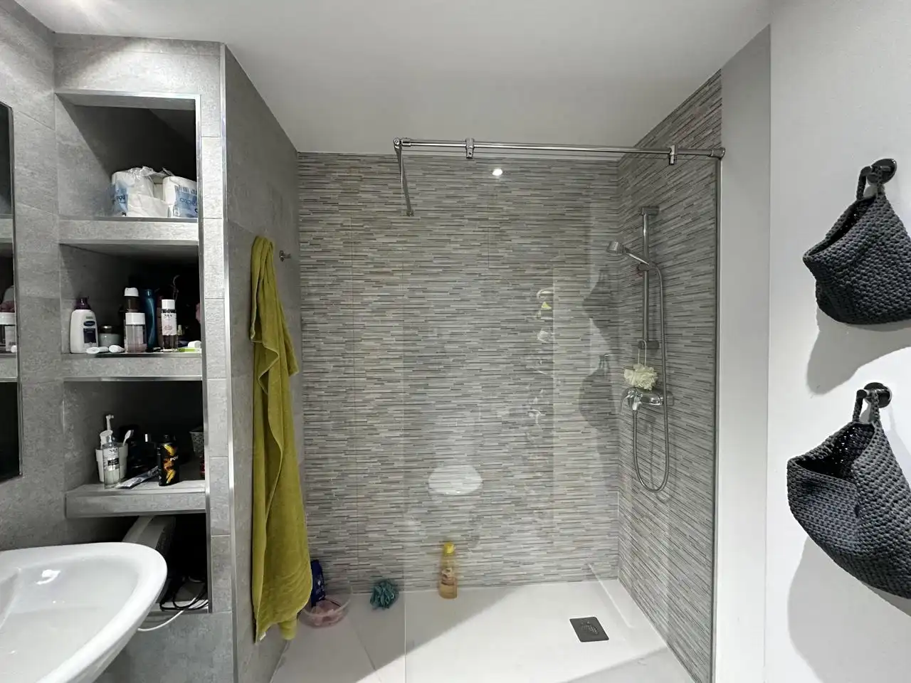 Bathroom of Flat for sale in Alicante / Alacant  with Air Conditioner, Parquet flooring and Storage room