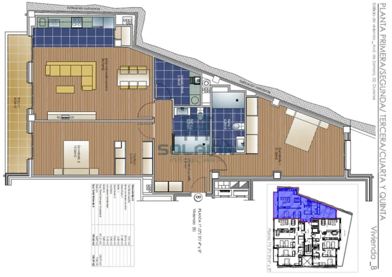 Apartments for sale in Ourense Capital   with Heating and Balcony