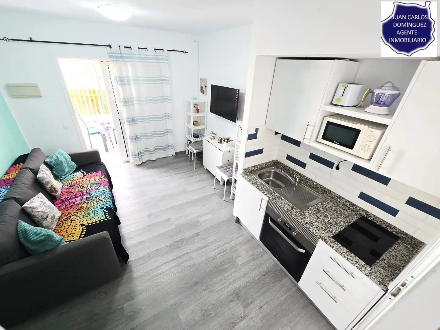 Living room of Houses for rent in San Bartolomé de Tirajana  with Air Conditioner, Terrace and Furnished