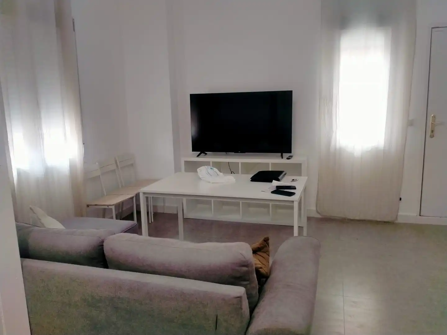 Sala de estar de Apartamento de alquiler en Málaga Capital con Amueblado y Lavadora