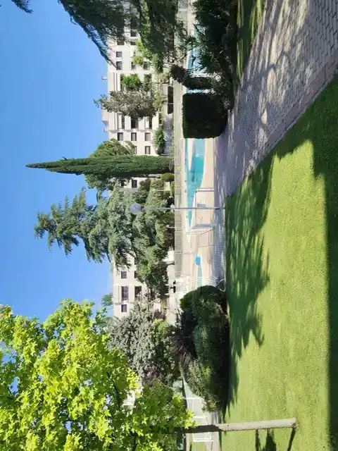 Exterior view of Flat for rent in Pozuelo de Alarcón  with Air Conditioner, Heating and Private garden