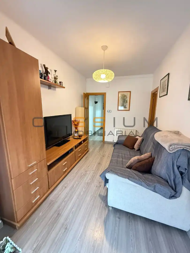 Sala de estar de Piso en venta en Cornellà de Llobregat con Calefacción y Amueblado
