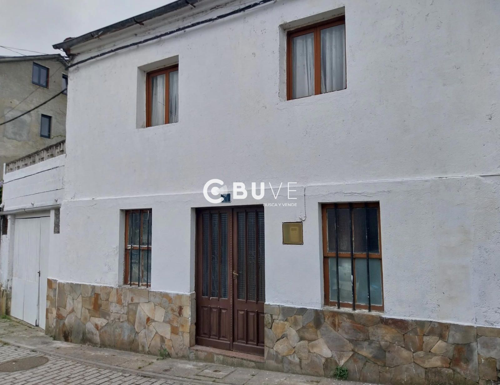 Exterior view of Single-family semi-detached for sale in Vegadeo  with Heating, Private garden and Terrace