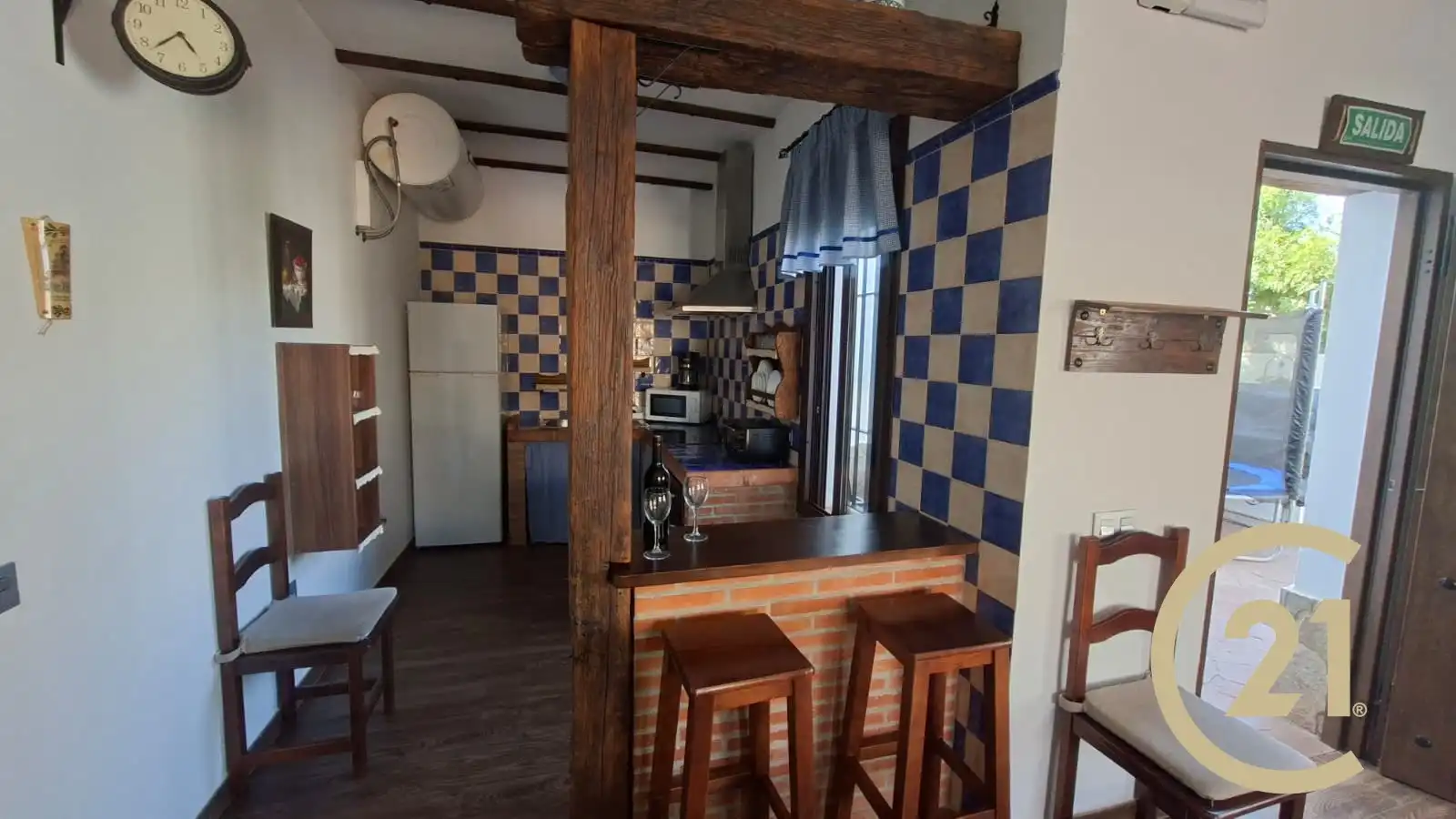 Cocina de Casa o chalet en venta en Arriate con Aire acondicionado, Jardín privado y Terraza