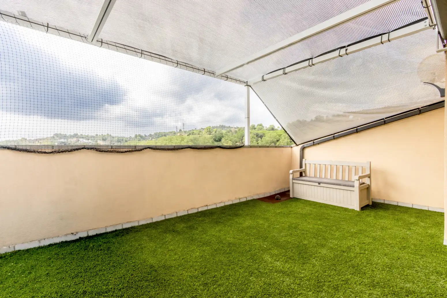 Terraza de Ático en venta en Terrassa con Aire acondicionado, Calefacción y Parquet