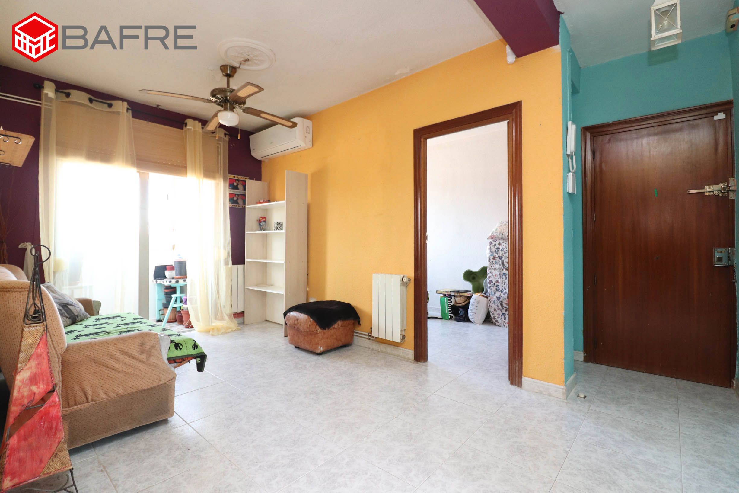 Sala de estar de Piso en venta en  Madrid Capital con Aire acondicionado, Calefacción y Terraza