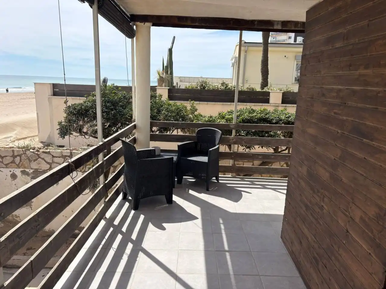 Terrace of Apartments for rent in Valencia  with Terrace, Furnished and Balcony