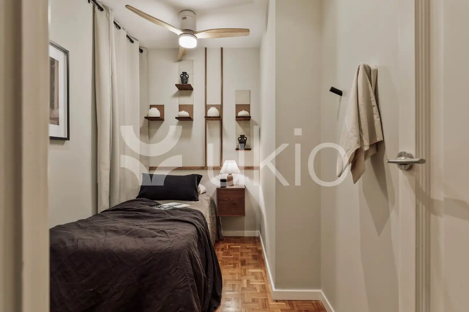 Bedroom of Apartments for rent in Barcelona  with Air Conditioner, Heating and Furnished