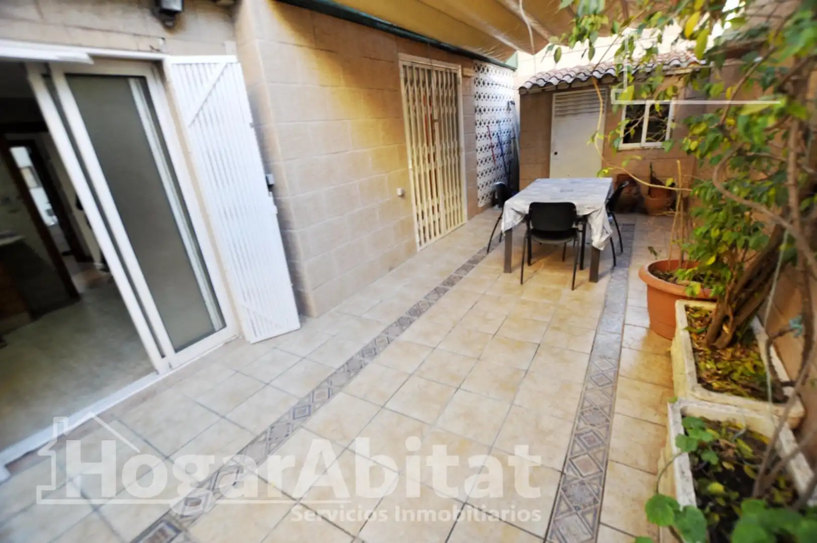 Terrasse von Wohnung zum Verkauf in Valencia mit Klimaanlage, Parkett und Terrasse