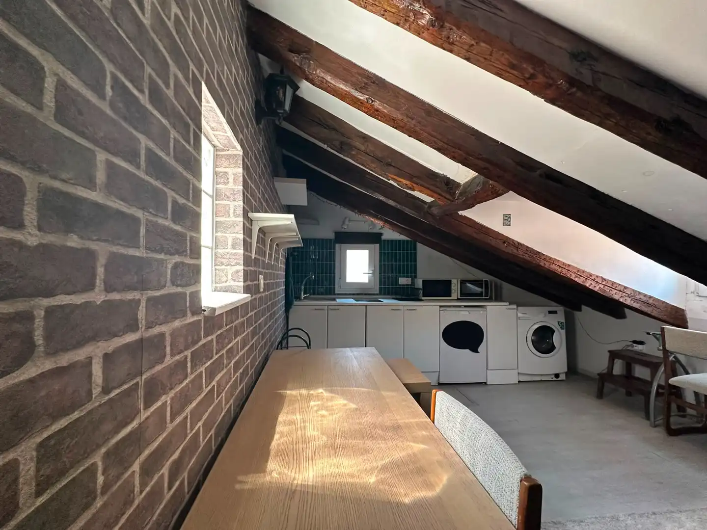 Küche von Wohnung zum Verkauf in Madrid mit Klimaanlage, Möbliert und Ofen