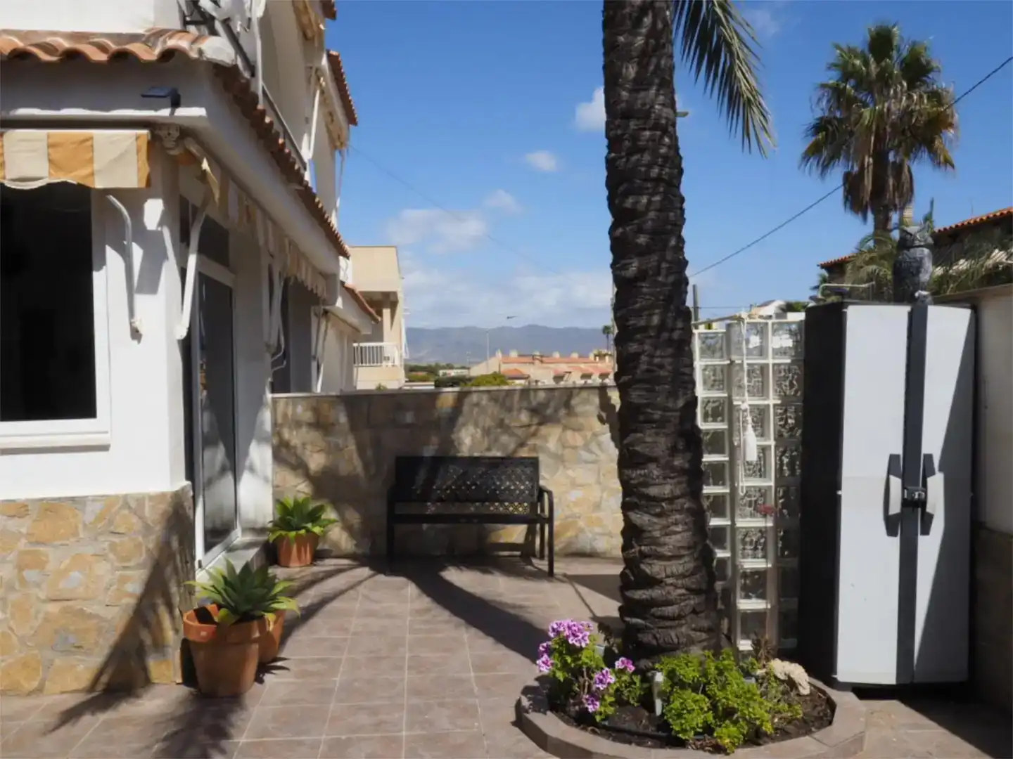 Terrasse von Haus oder Chalet zur Miete in Águilas mit Klimaanlage, Privatgarten und Möbliert