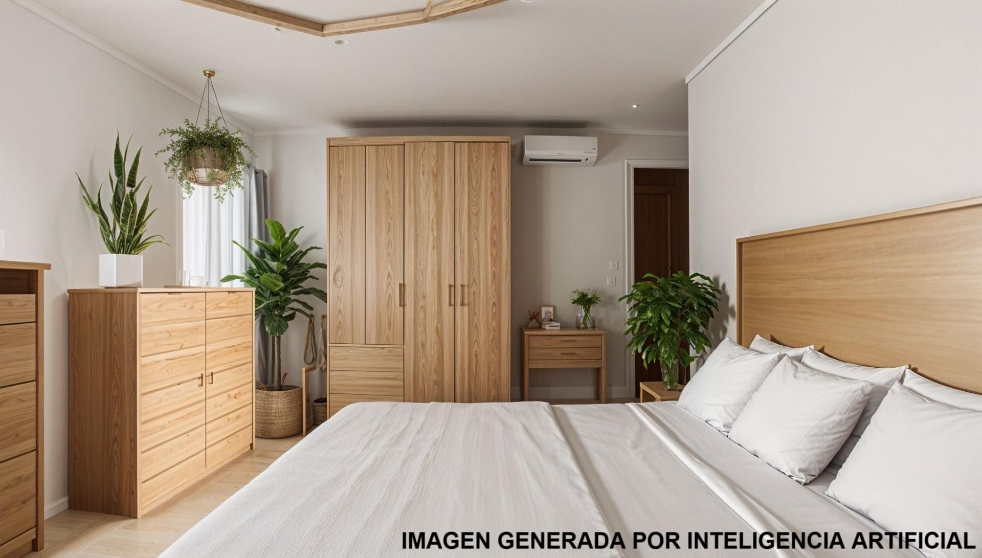 Bedroom of Flat for sale in  Valencia Capital  with Air Conditioner