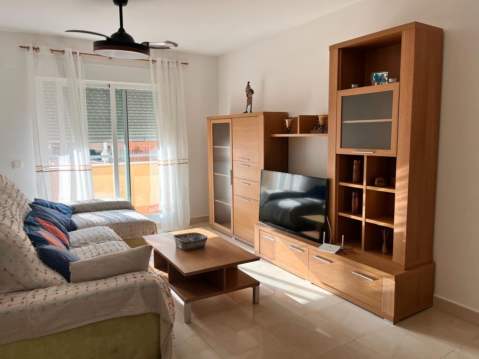 Living room of Flat to rent in Torrox  with Terrace, Storage room and Furnished