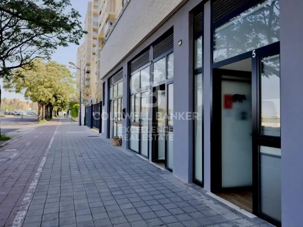 Exterior view of Apartments for sale in Valencia  with Air Conditioner and Washing machine