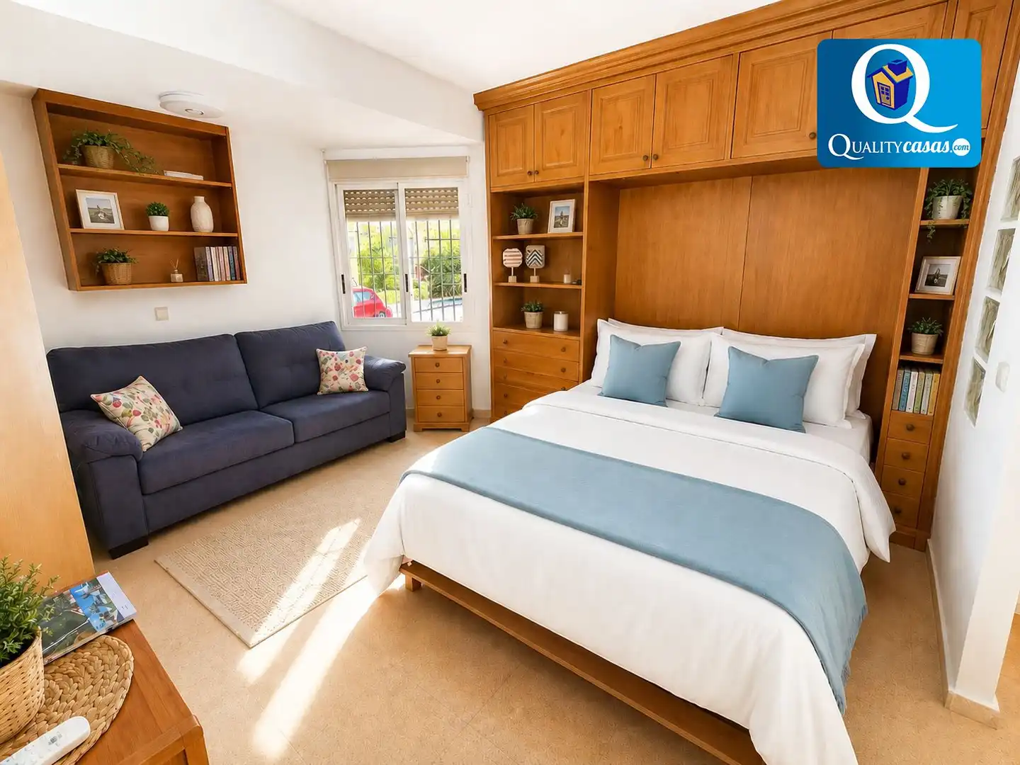 Bedroom of Study for sale in El Campello  with Air Conditioner and Community pool