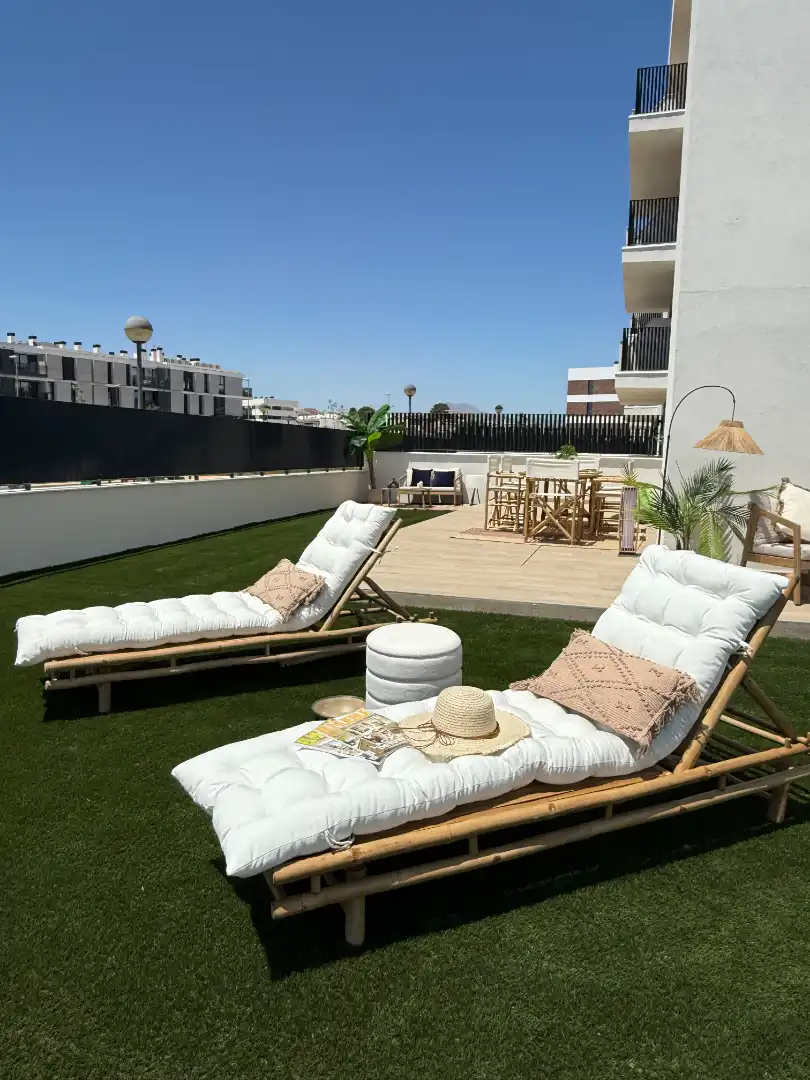 Terraza de Piso de alquiler en Sant Joan d'Alacant con Aire acondicionado, Trastero y Horno