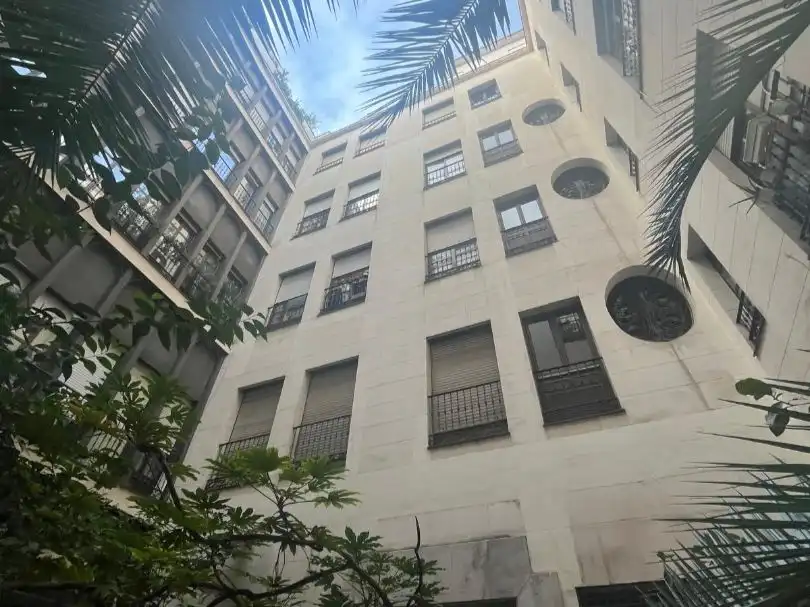 Exterior view of Flat for sale in Madrid  with Air Conditioner, Heating and Parquet flooring