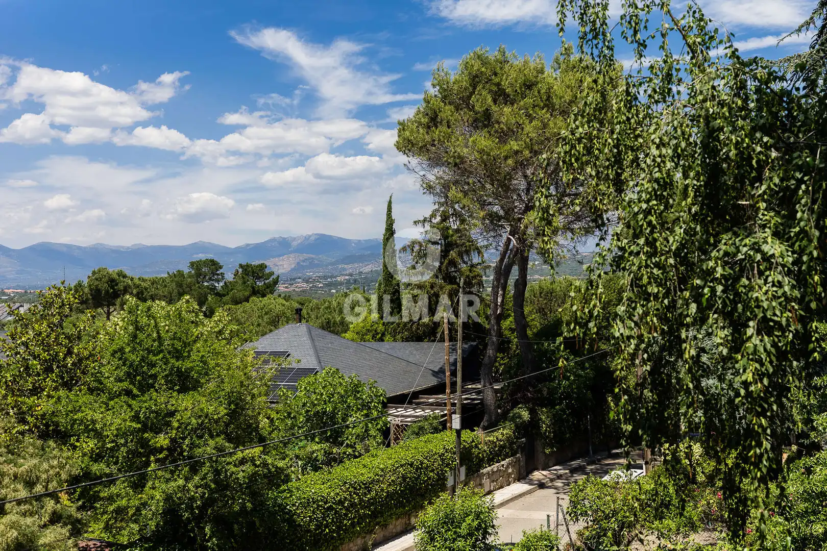 Terrace of Detached homes for sale in Galapagar  with Heating, Private garden and Swimming Pool