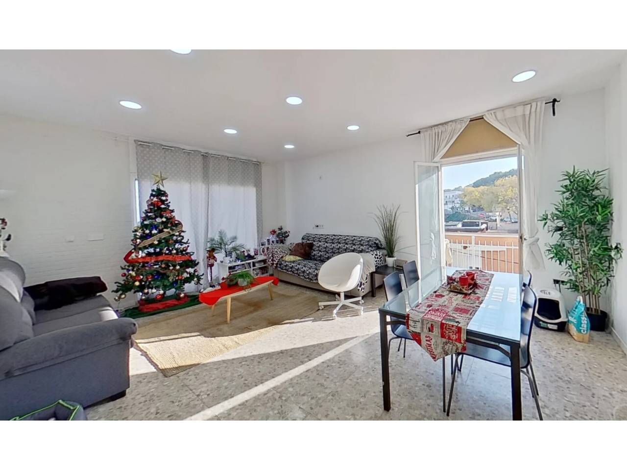 Living room of House or chalet for sale in  Barcelona Capital  with Private garden, Terrace and Swimming Pool