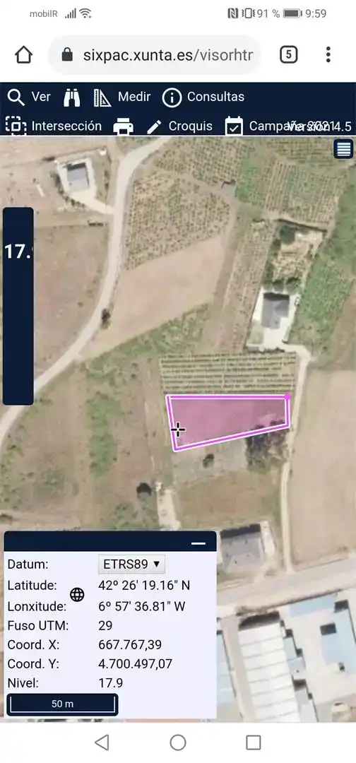 Terreno en venta en Rubiá