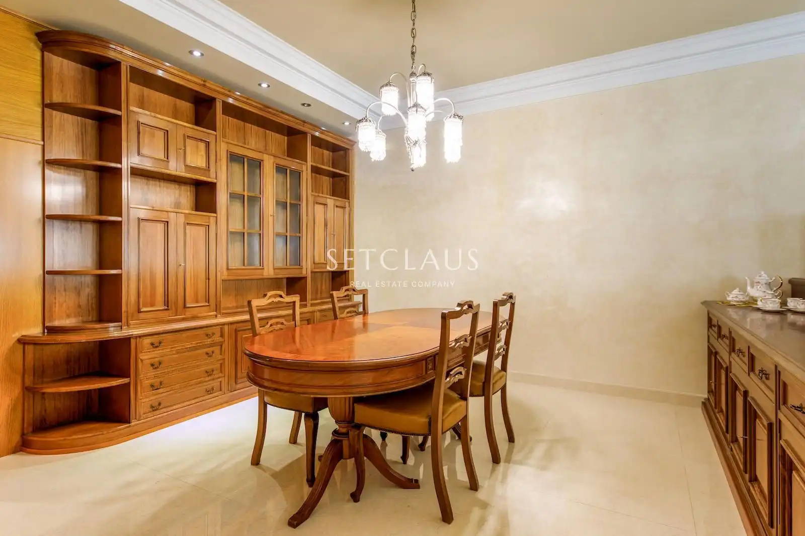 Dining room of Flat for sale in Barcelona  with Air Conditioner and Alarm
