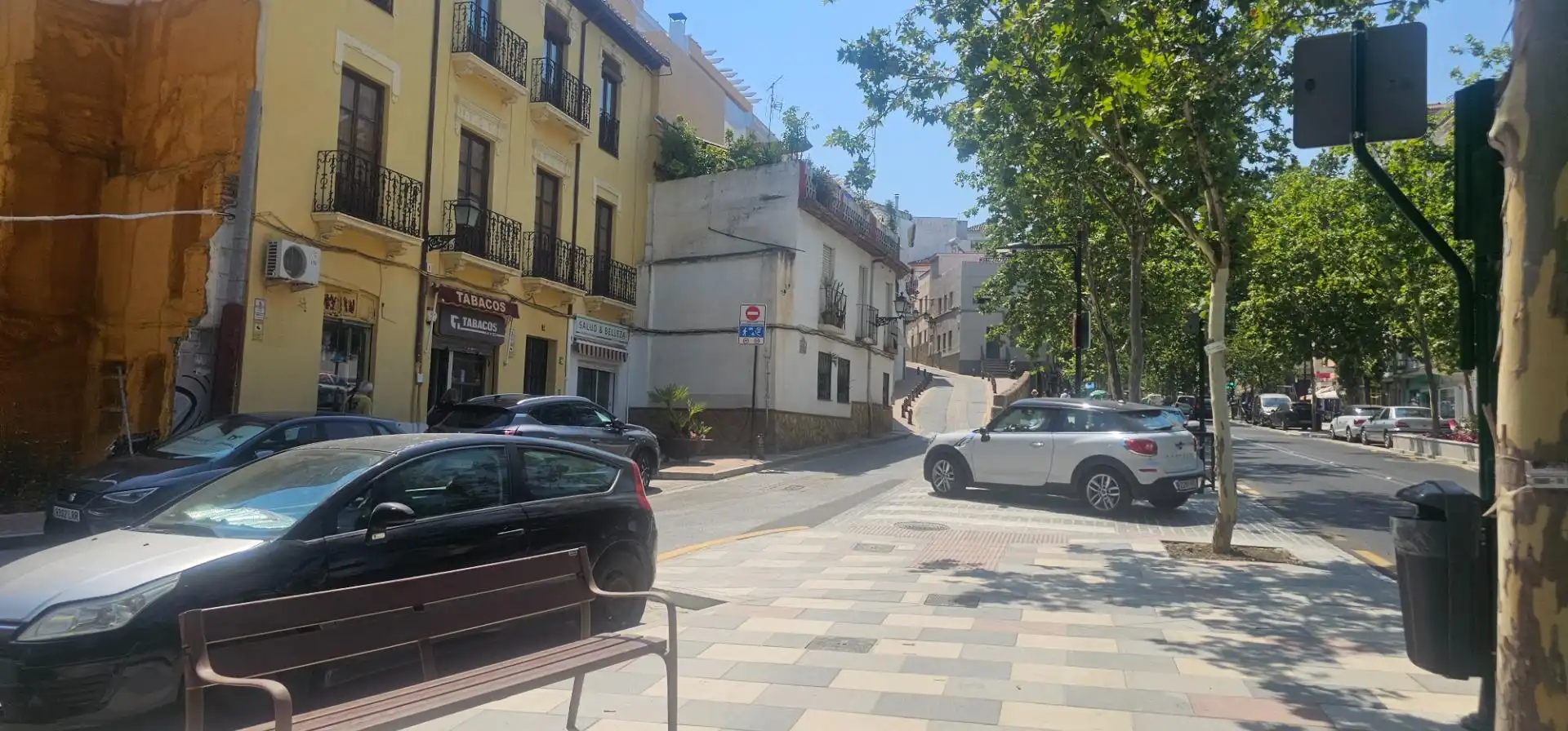 Vista exterior de Garaje de alquiler en Granada