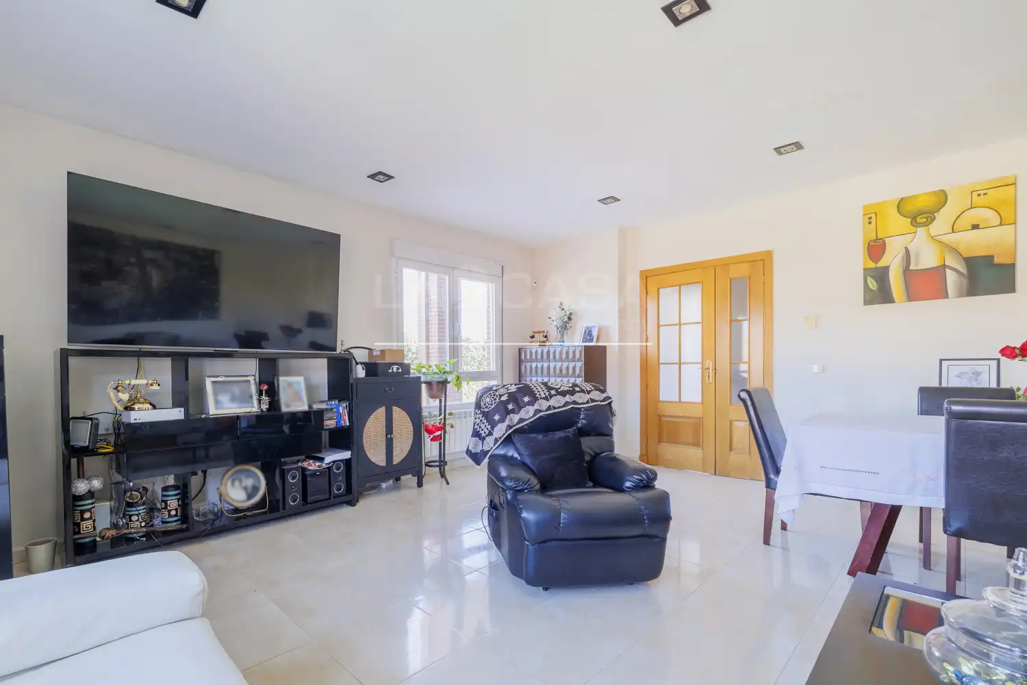 Sala d'estar de Casa o xalet en venda en Meco