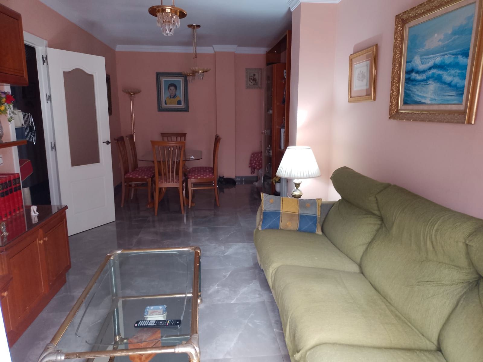Sala d'estar de Pis en venda en San Fernando amb Moblat i Balcó