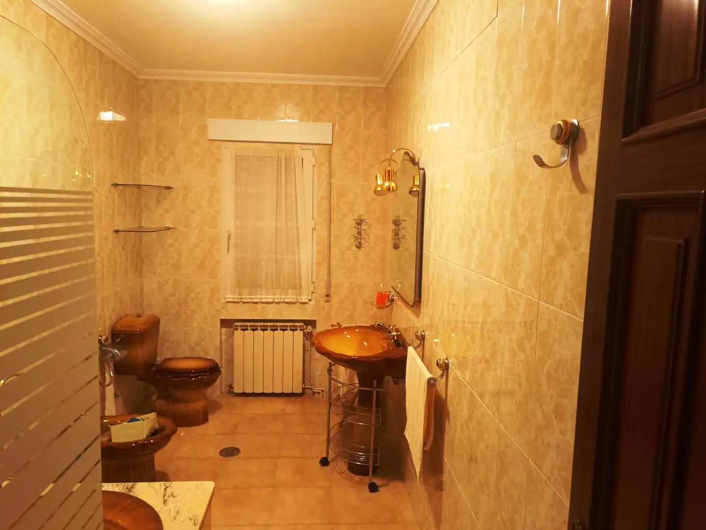 Baño de Casa o chalet en venta en Outes con Calefacción, Jardín privado y Terraza