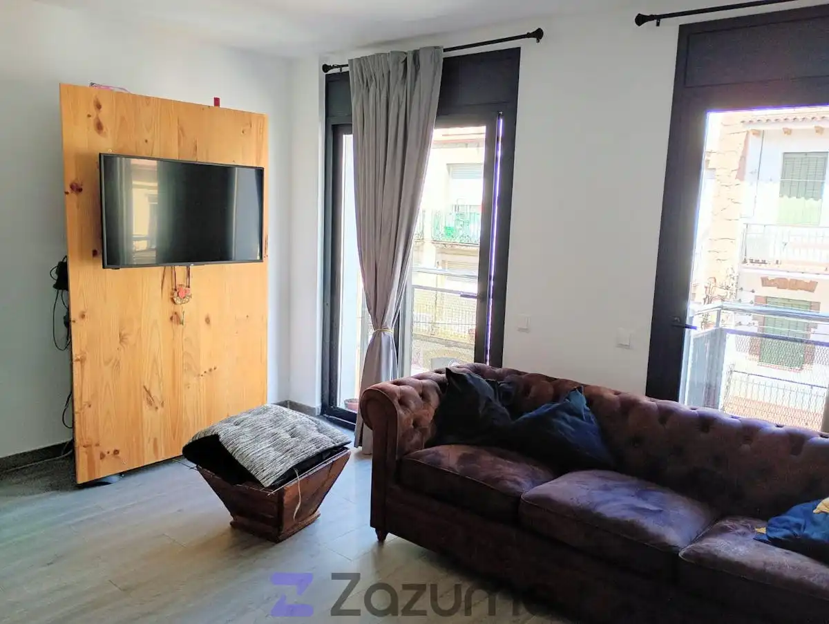 Sala de estar de Dúplex de alquiler en Arenys de Mar con Aire acondicionado, Calefacción y Terraza