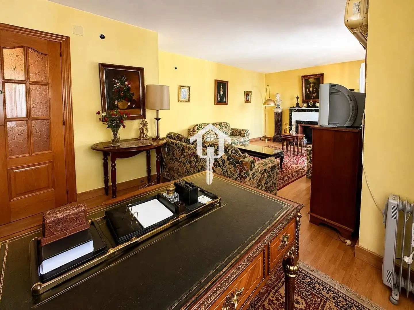Sala de estar de Piso en venta en Alicante / Alacant con Aire acondicionado, Calefacción y Amueblado
