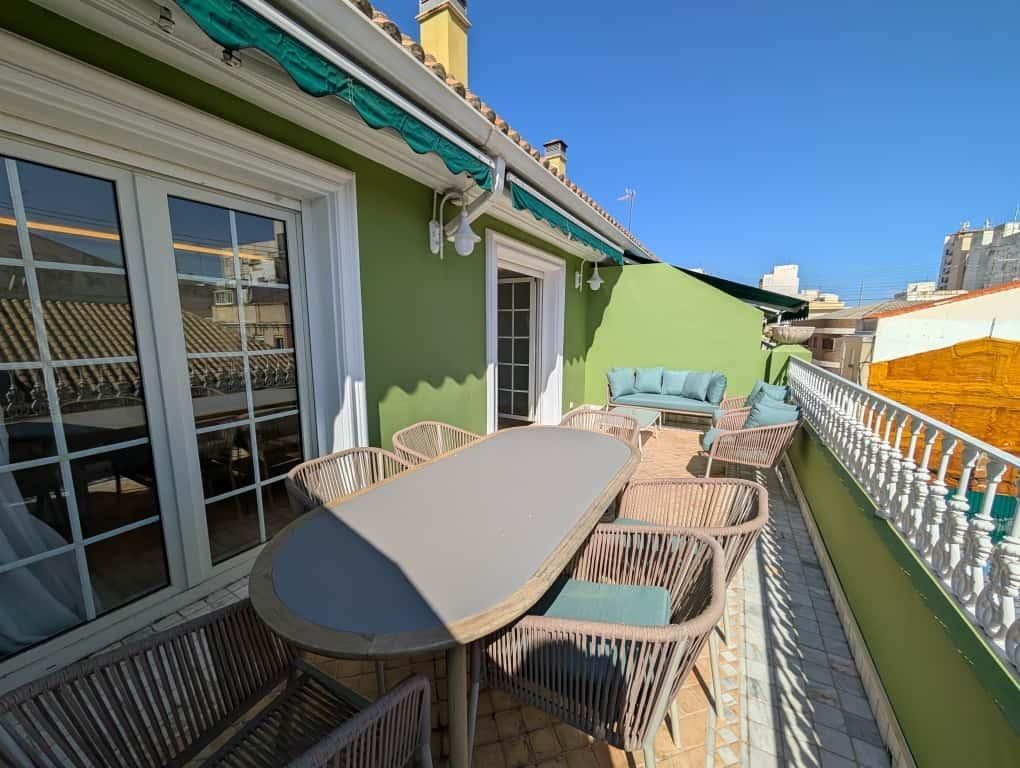 Terrasse von Maisonette zum Verkauf in Gandia mit Klimaanlage, Terrasse und Abstellraum