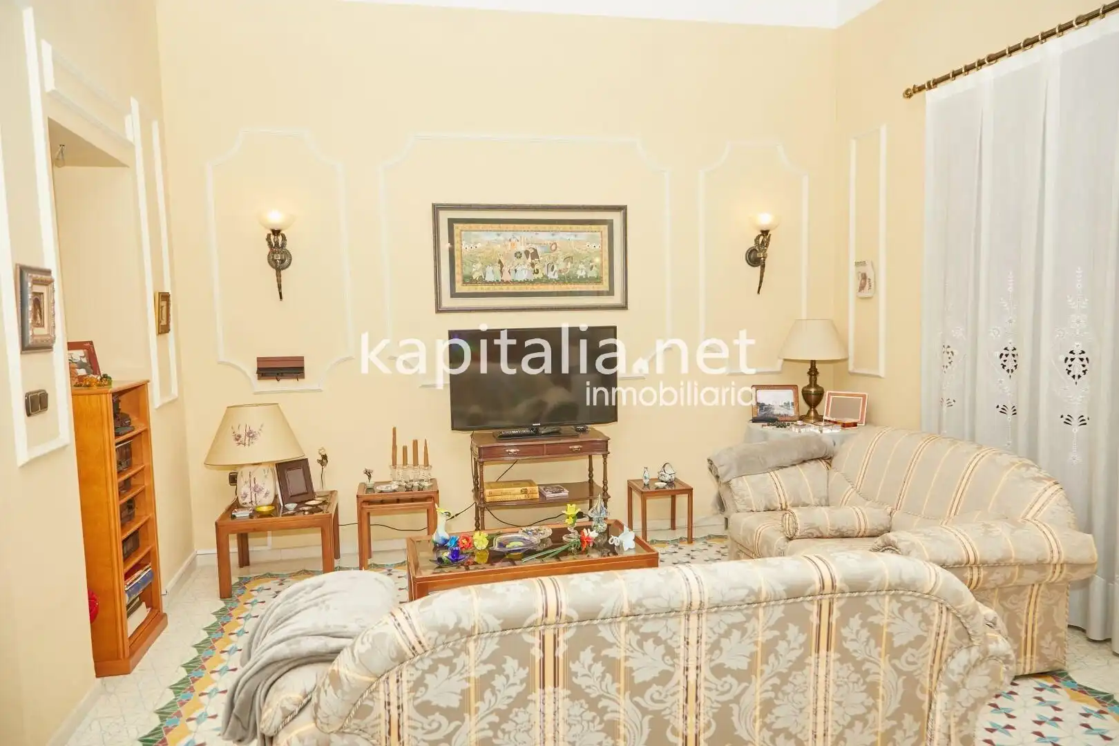Sala de estar de Casa o chalet en venta en Xàtiva con Aire acondicionado, Jardín privado y Terraza