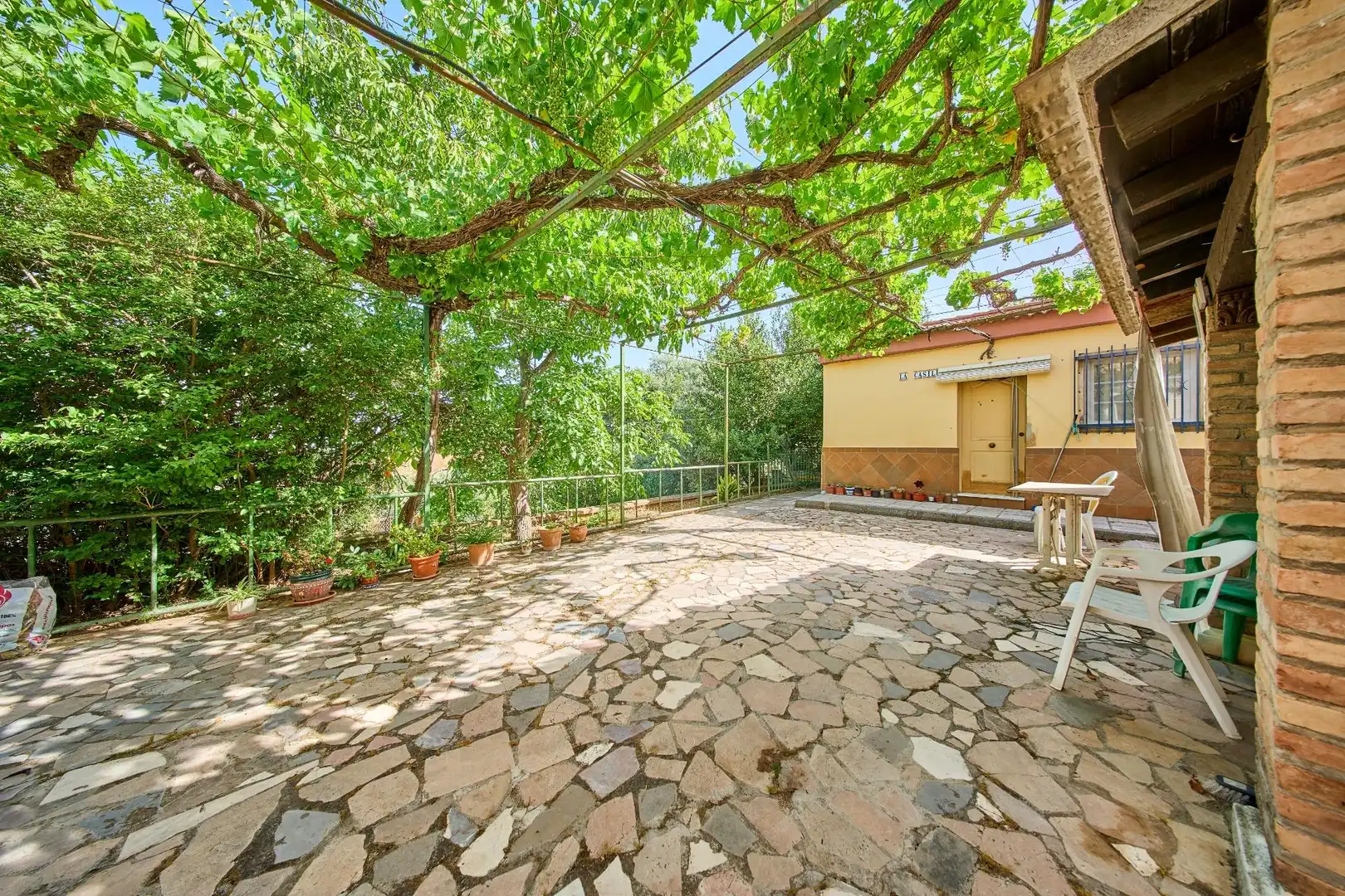 Terraza de Casa o chalet en venta en Nívar con Calefacción, Jardín privado y Trastero