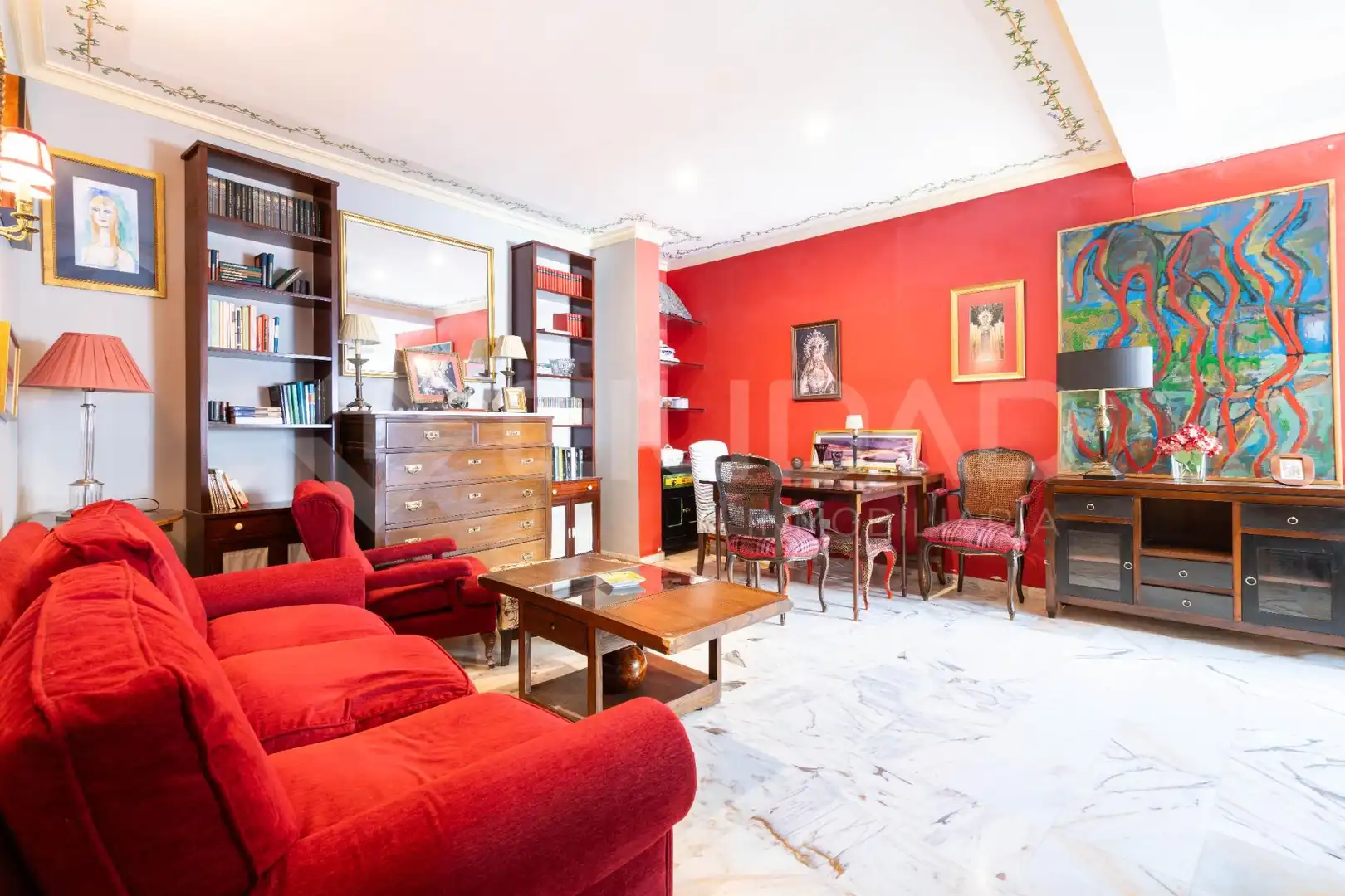 Sala de estar de Piso en venta en Sevilla