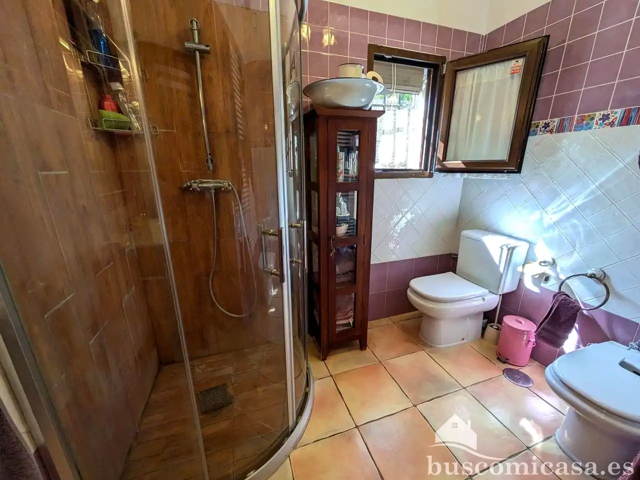 Baño de Finca rústica en venta en Linares con Aire acondicionado, Calefacción y Jardín privado