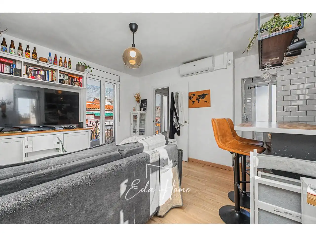 Sala de estar de Apartamento en venta en Barcelona