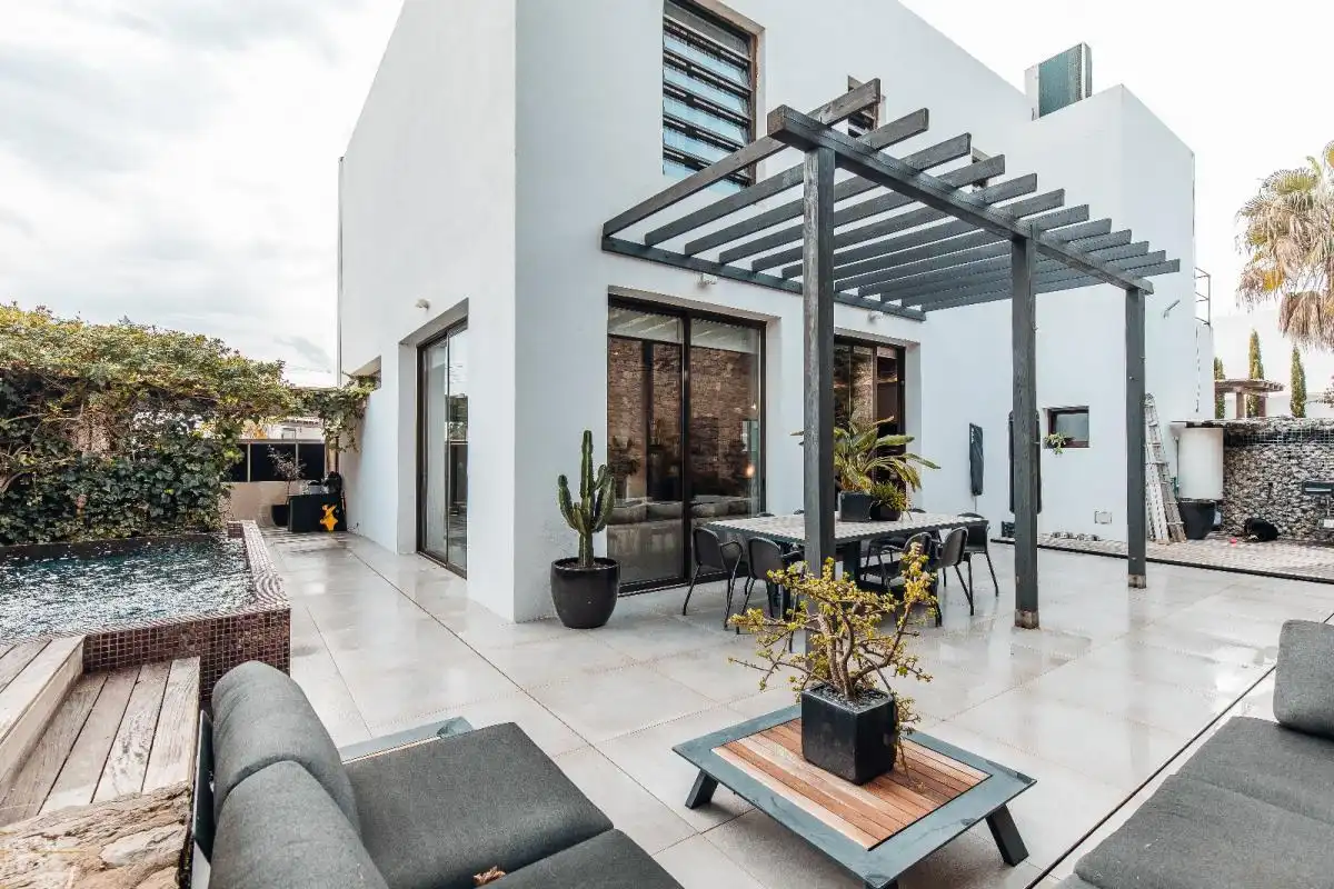 Terraza de Planta baja en venta en Sant Josep de sa Talaia con Aire acondicionado, Calefacción y Jardín privado