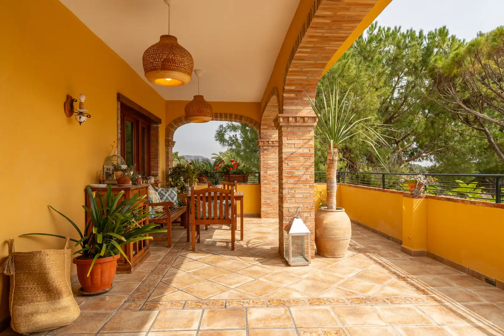 Terrassa de Casa o xalet en venda en Náquera amb Aire condicionat, Calefacció i Jardí privat