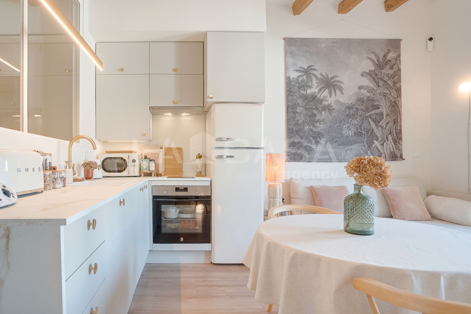Kitchen of Flat for sale in  Barcelona Capital  with Balcony