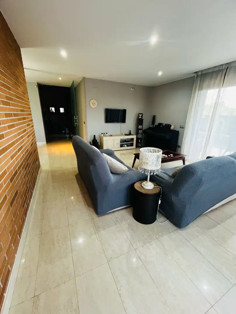 Sala d'estar de Casa o xalet en venda en Piera amb Aire condicionat, Calefacció i Jardí privat