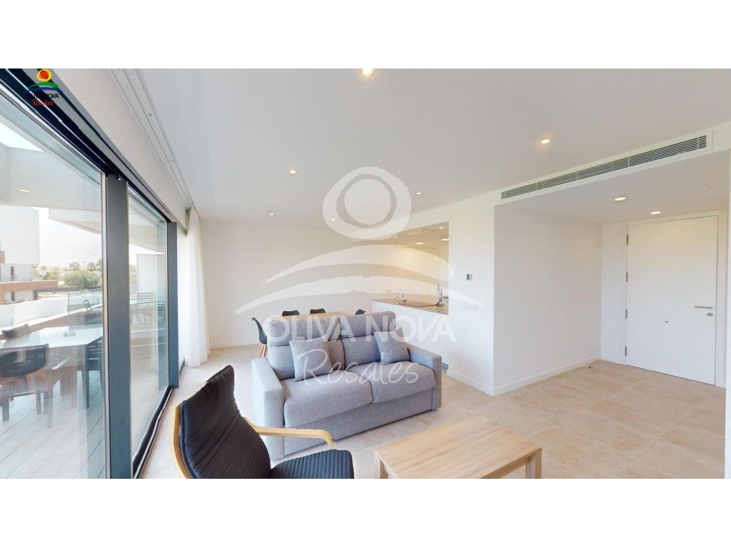 Living room of Apartment for sale in Oliva  with Air Conditioner, Private garden and Terrace