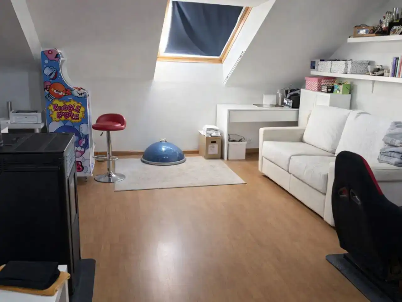 Sala d'estar de Casa adosada en venda en San Andrés del Rabanedo
