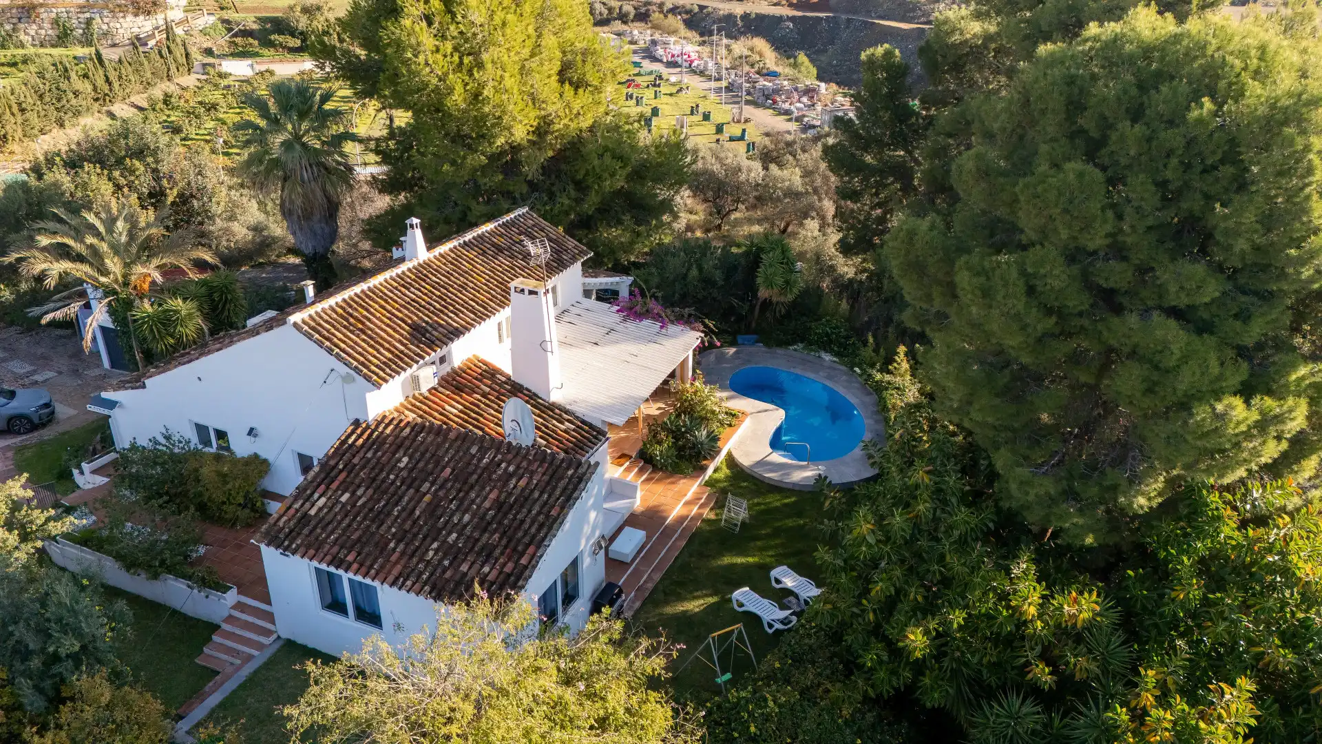 Jardí de Casa o xalet en venda en Fuengirola amb Aire condicionat, Jardí privat i Terrassa